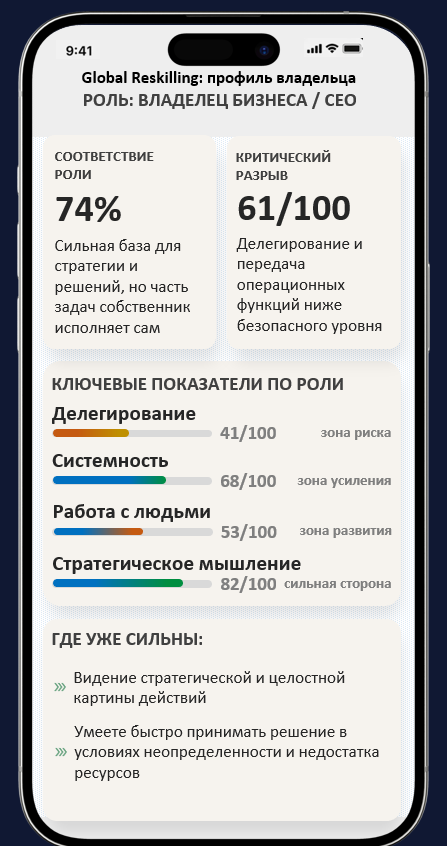 Mobile screen